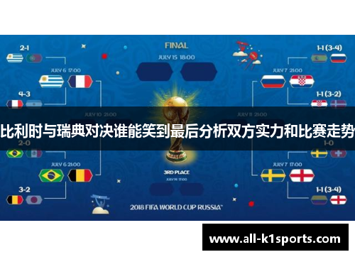 比利时与瑞典对决谁能笑到最后分析双方实力和比赛走势